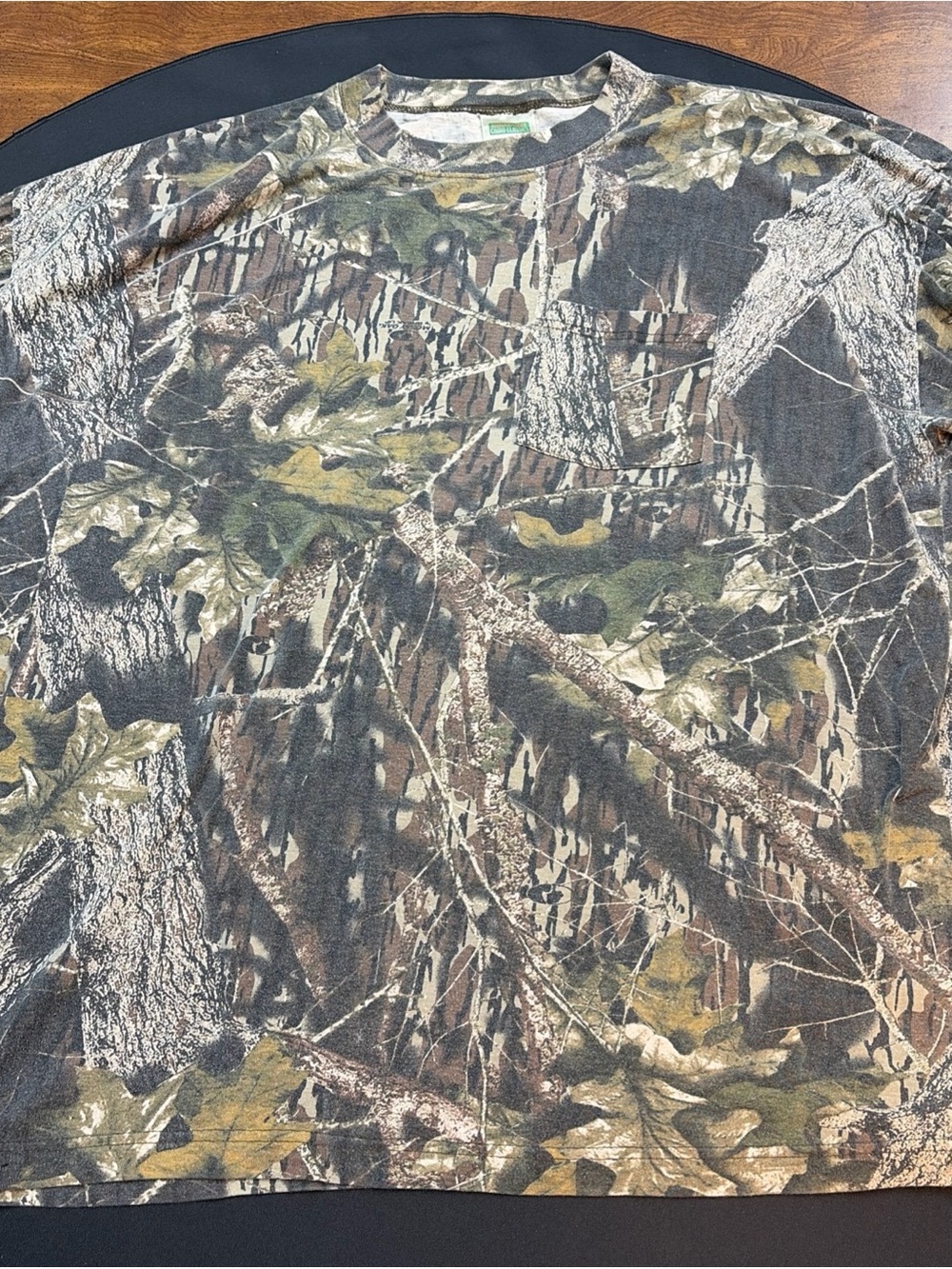Vintage Mossy Oak Men's Short-Sleeve Camo Tee